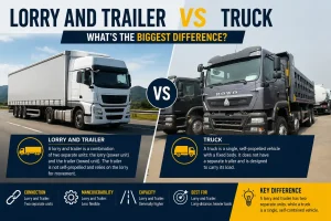 Lorry and Trailer vs Truck What’s the Biggest Difference