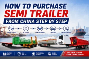 How to Import Semi Trailers From China Step by Step